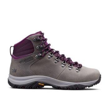 Columbia 100MW Titanium OutDry, Botas De Montaña Grises Negros Rosas Para Mujer | 405972-NQR